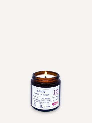 Bougie N°12 LILAS